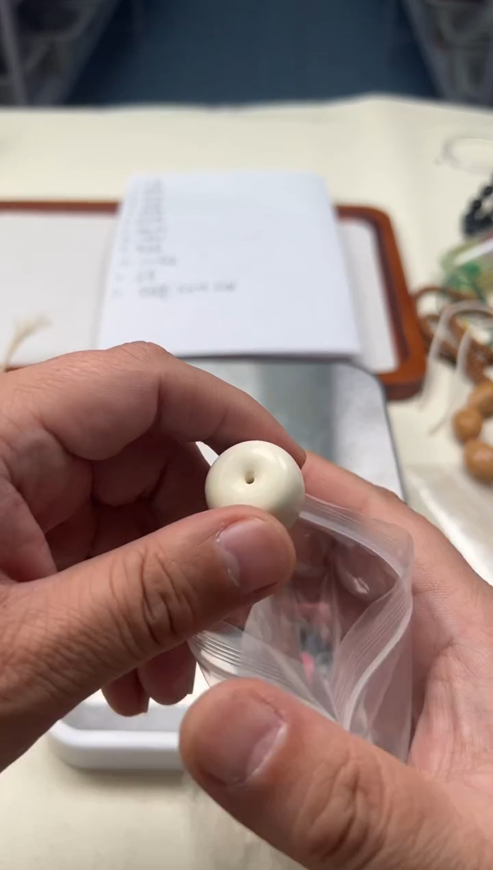 吊坠猛犸象牙墩子单颗6072