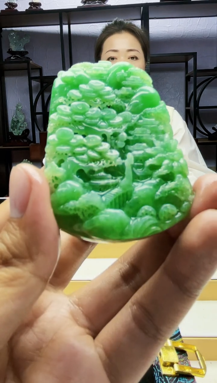 【闪购商品】定制翡翠未镶嵌毛货02050117