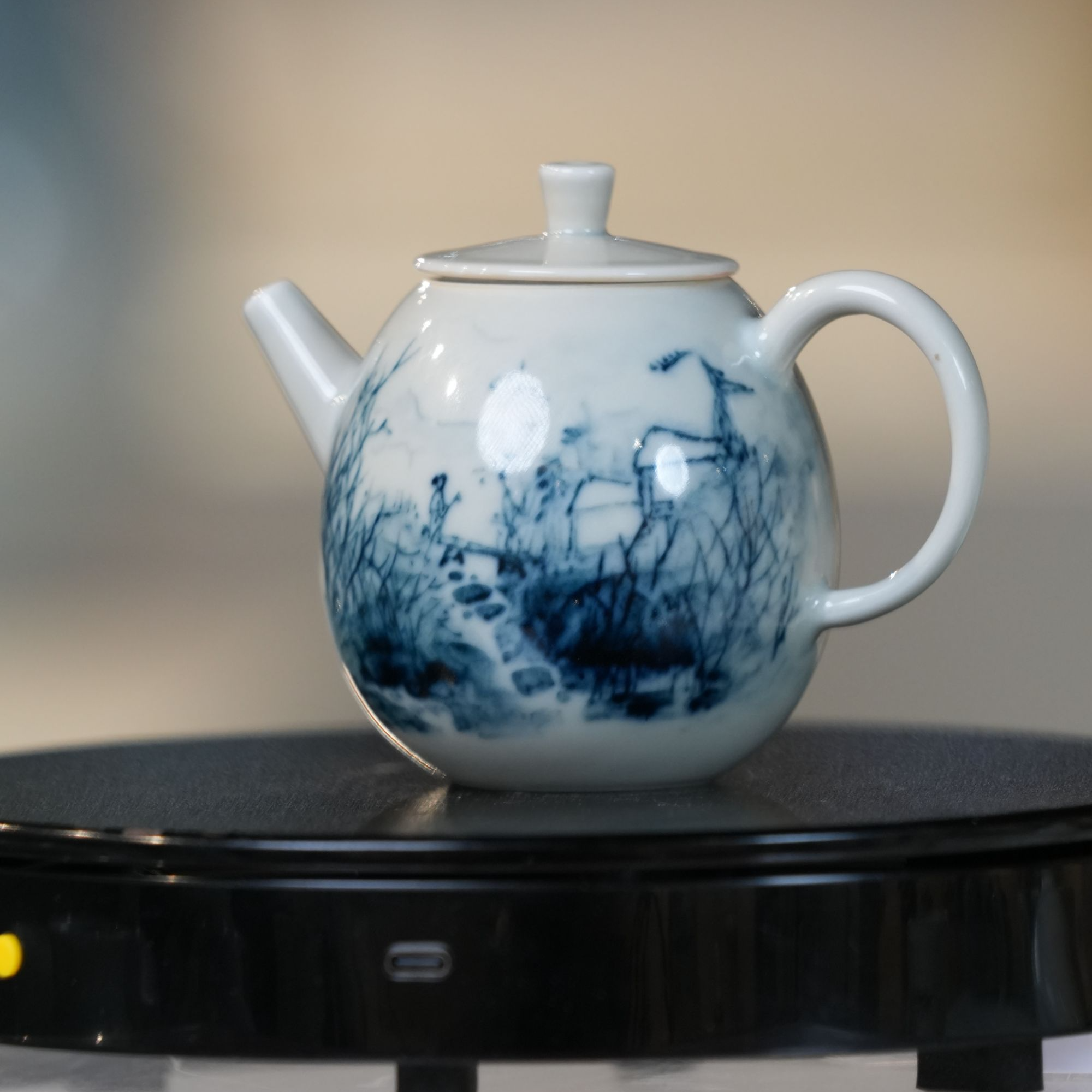 松纳柴器孙建文柴窑把玩壶