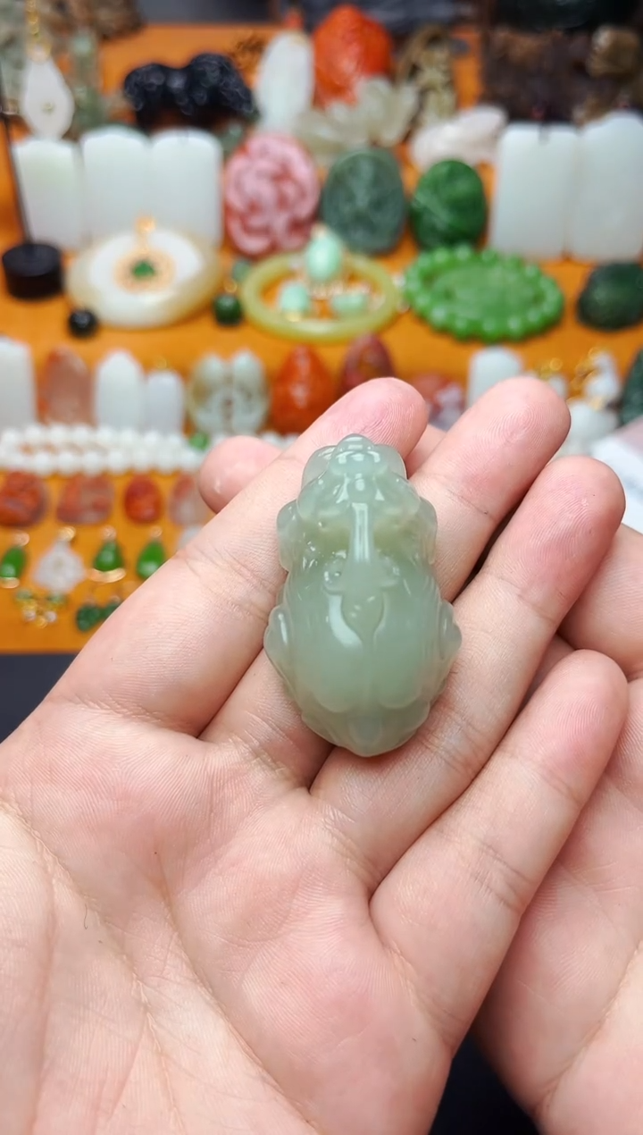 【闪购商品】和田玉把件未镶嵌貔貅01