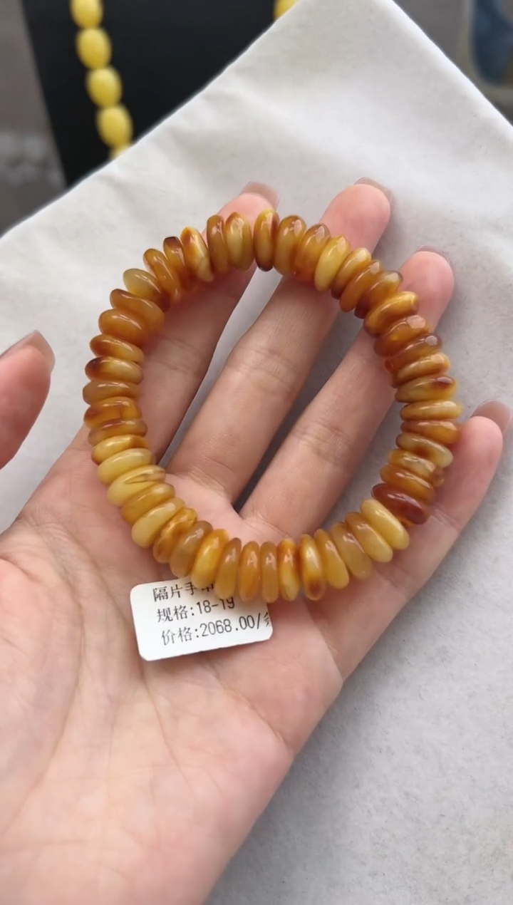 【闪购商品】琥珀裸石未镶嵌10112172-手串