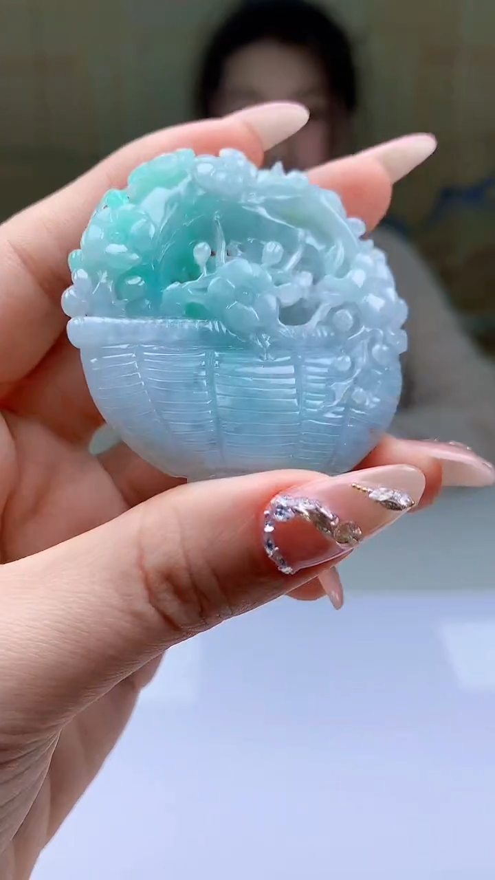 【闪购商品】定制翡翠未镶嵌4902ty-毛货挂件26