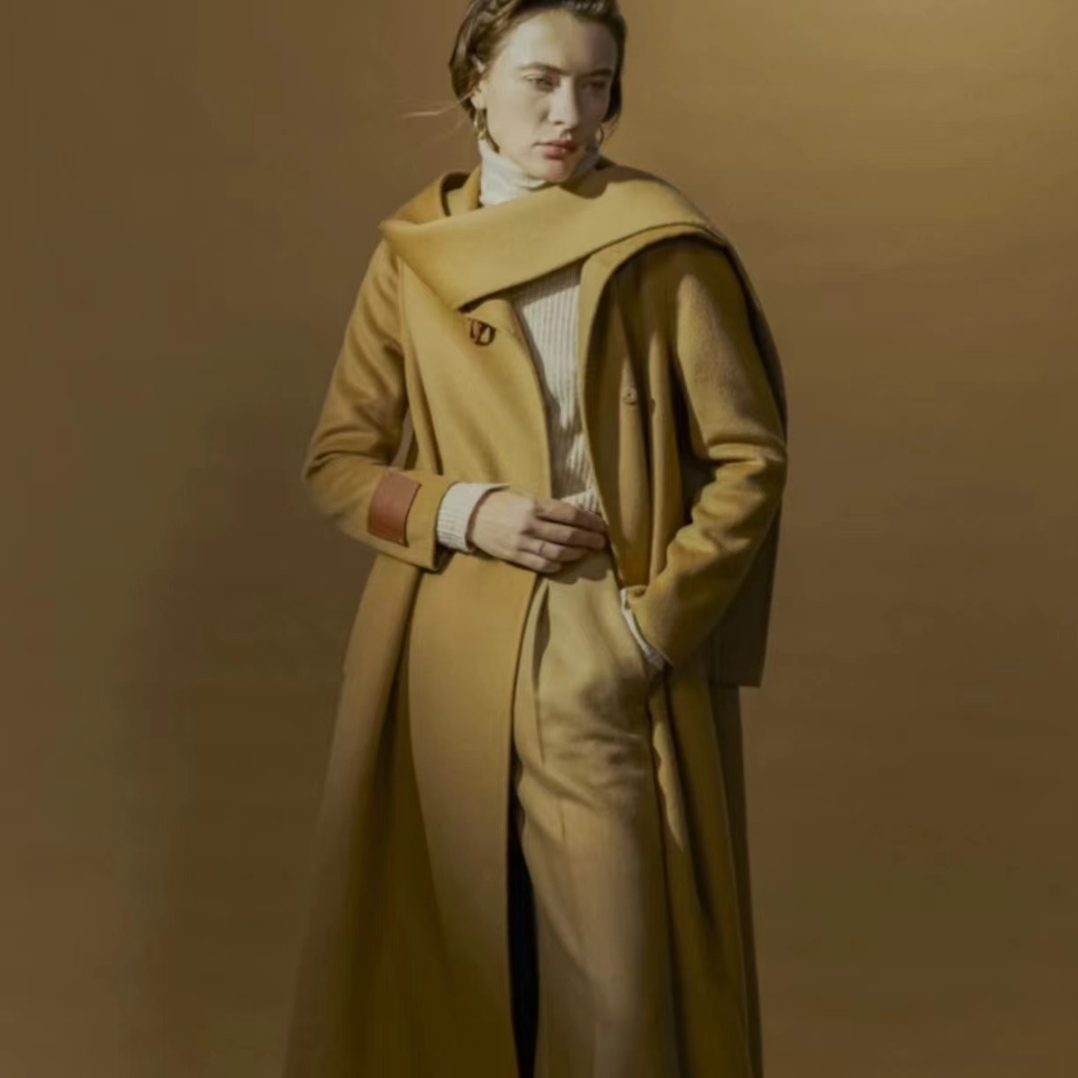 LY双面羊毛大衣高品质手工缝制外套，编号不定时调动请勿自拍