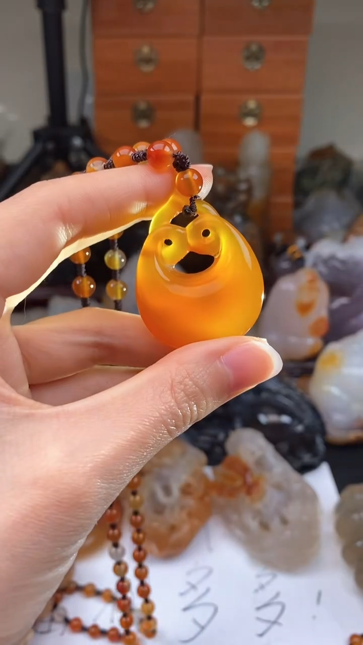 【闪购商品】玛瑙/玉髓颈饰未镶嵌AA