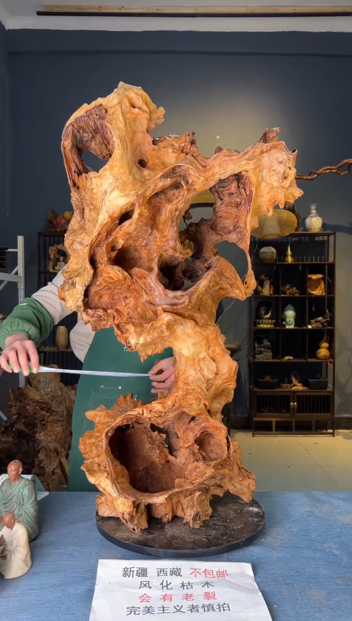 【闪购商品】木卢师傅根艺作品(不包含人物摆件）