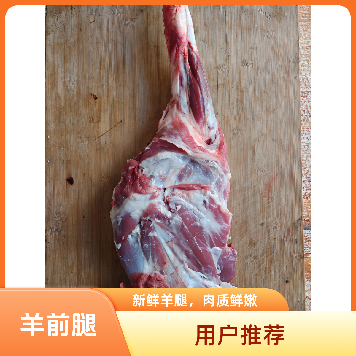 山羊、羊前腿【带骨】