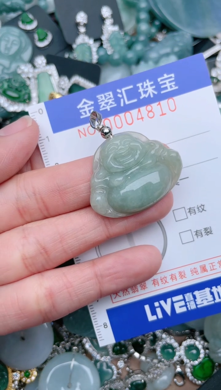 【闪购商品】翡翠颈饰未镶嵌4810.......