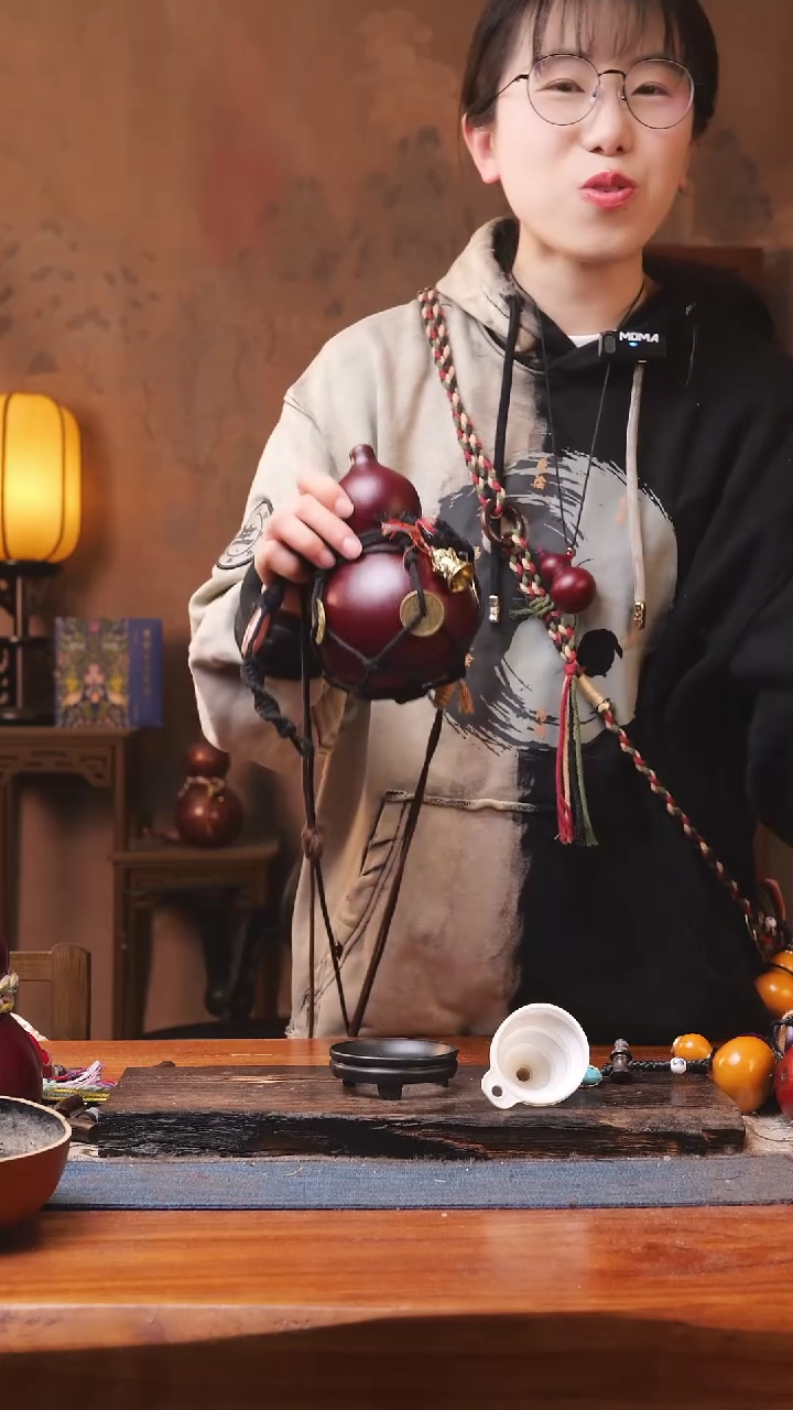 【闪购商品】245号精品大漆葫芦防腐防渗装水茶酒