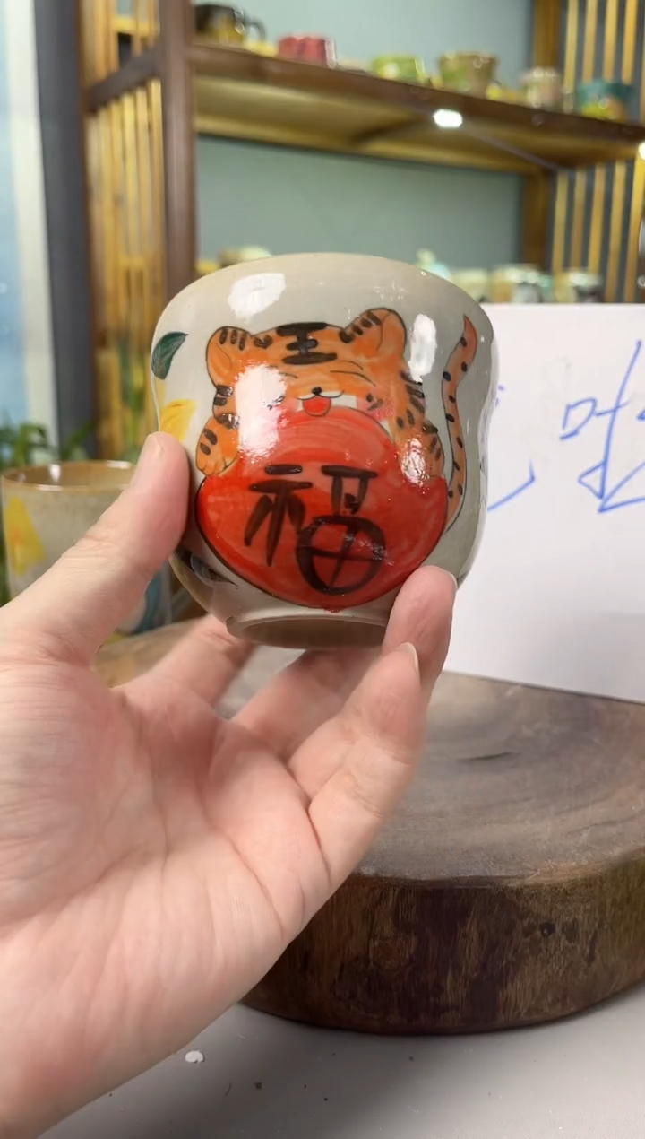 【闪购商品】瓷片景德镇手绘高温釉下彩