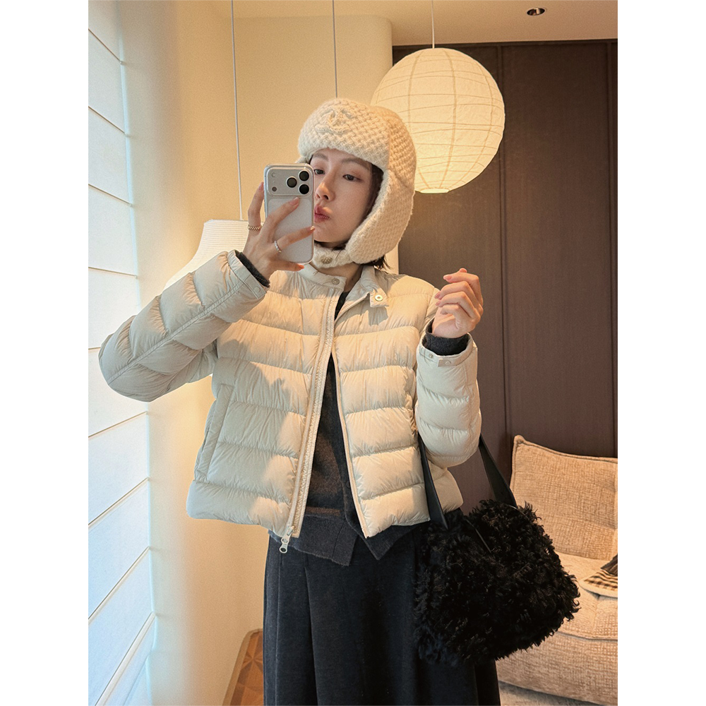 【唐悠悠】三防可溯源科鲁达90白鹅绒!磁吸扣英国高士线加厚羽绒服