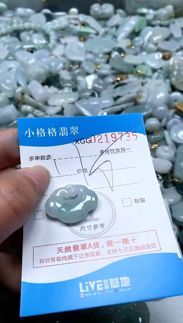 【闪购商品】翡翠颈饰未镶嵌闪购商品0219735