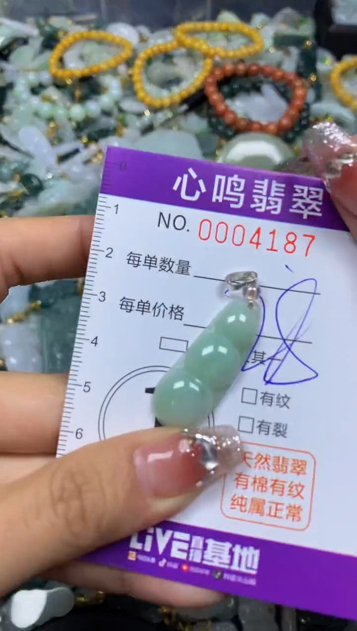 【闪购商品】翡翠颈饰未镶嵌闪购004187