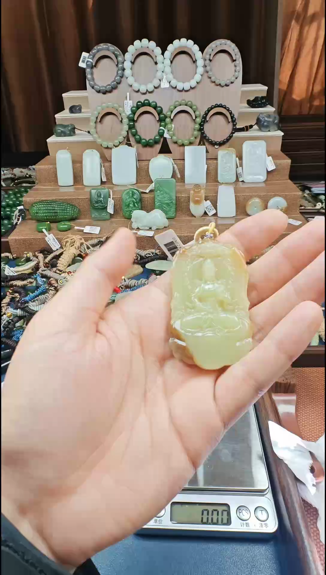 颈饰未镶嵌和田玉多样性发货拍一发一