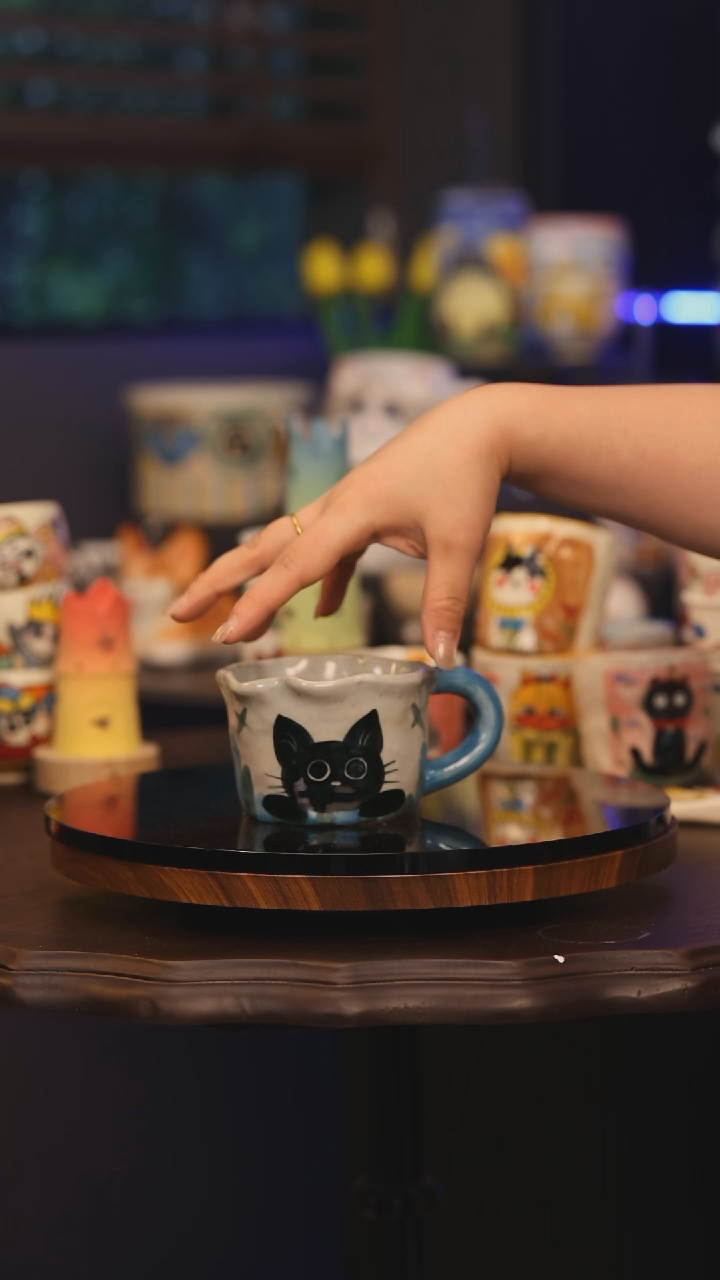 【闪购商品】摆件景德镇釉下彩绘设计师款式陶瓷