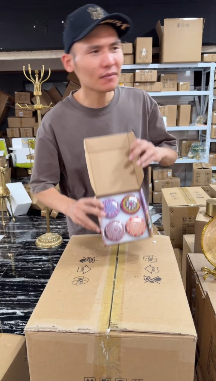 黄铜黛姿家居装饰品摆件  