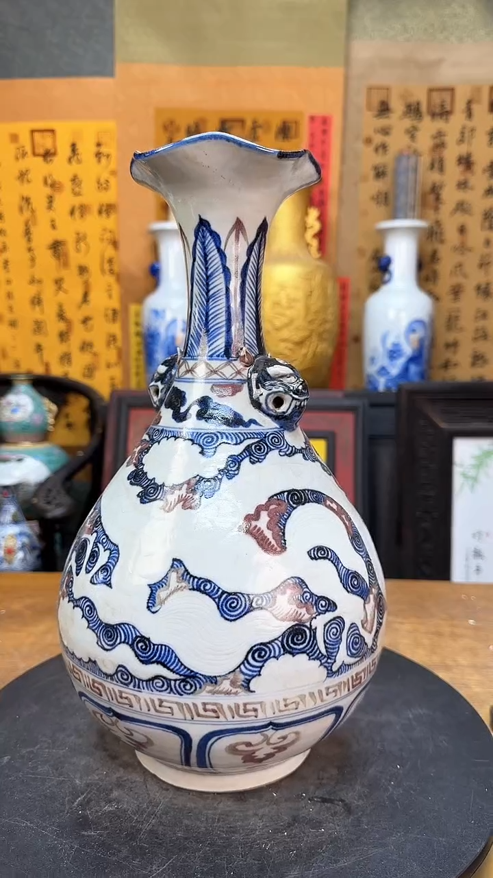 【闪购商品】瓶景德镇陶瓷客厅摆件