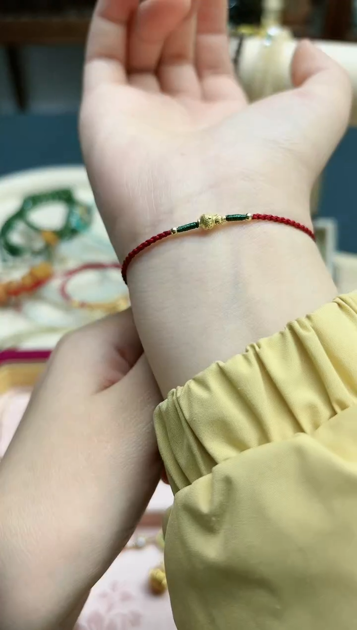 【闪购商品】18K金手饰18k金手绳*1 ZX