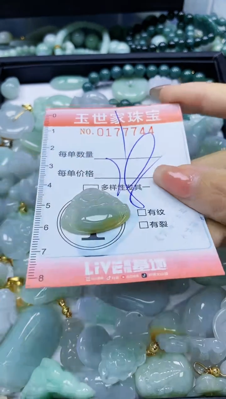 【闪购商品】翡翠颈饰未镶嵌闪购0177744