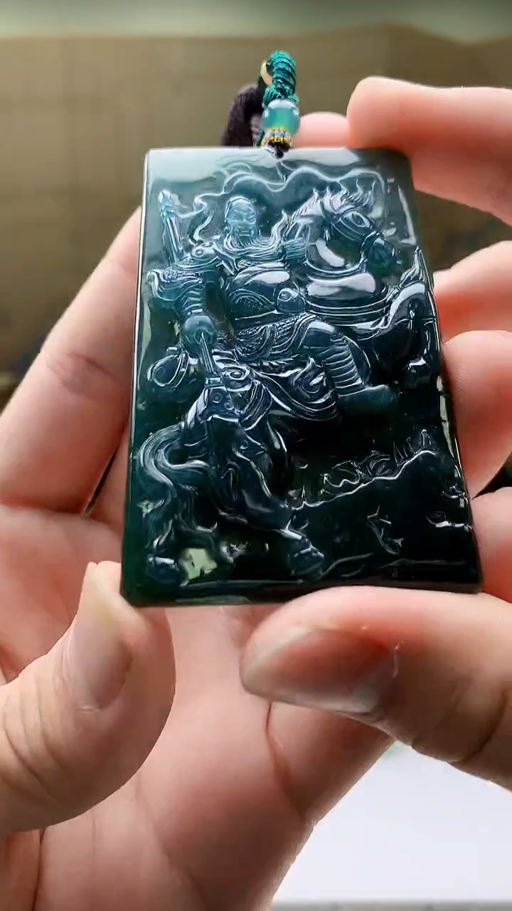 【闪购商品】定制翡翠未镶嵌5152bb-毛货挂件