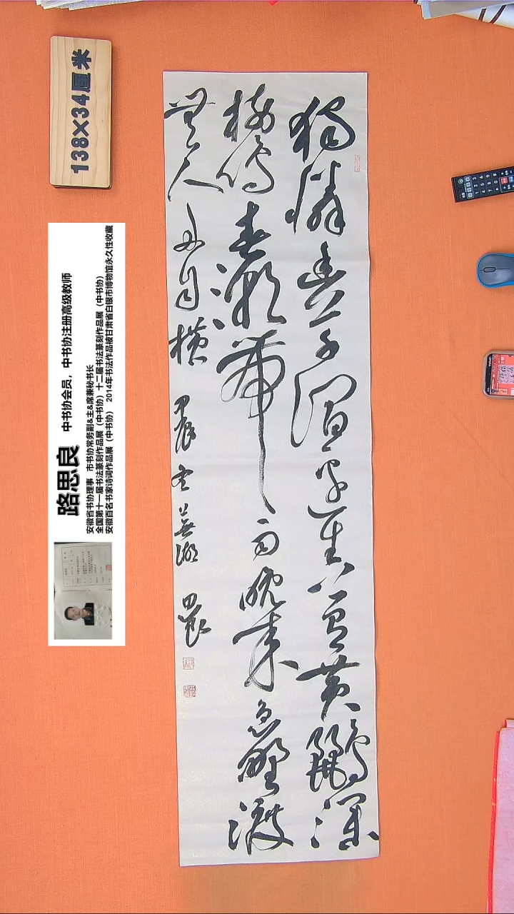 【闪购商品】书法294路老师书法作品