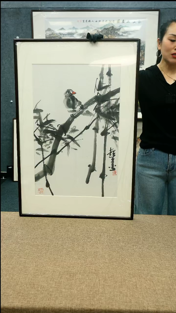 【闪购商品】国画62*92郑志超老师花鸟