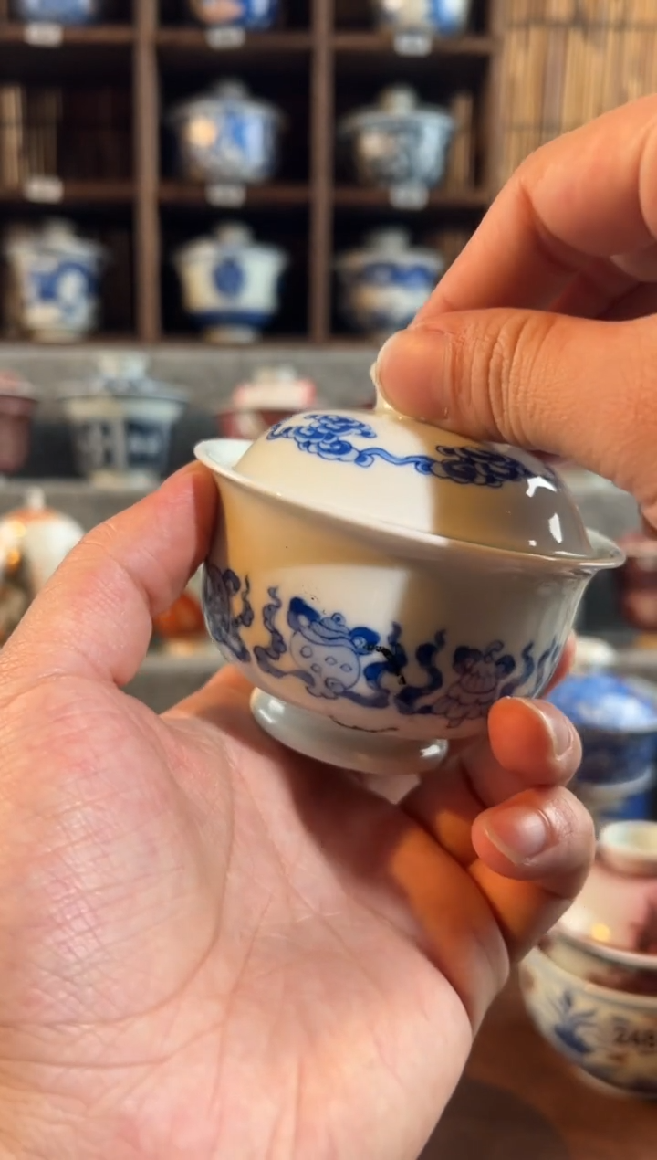 天禄言瓷全手绘茶器2300
