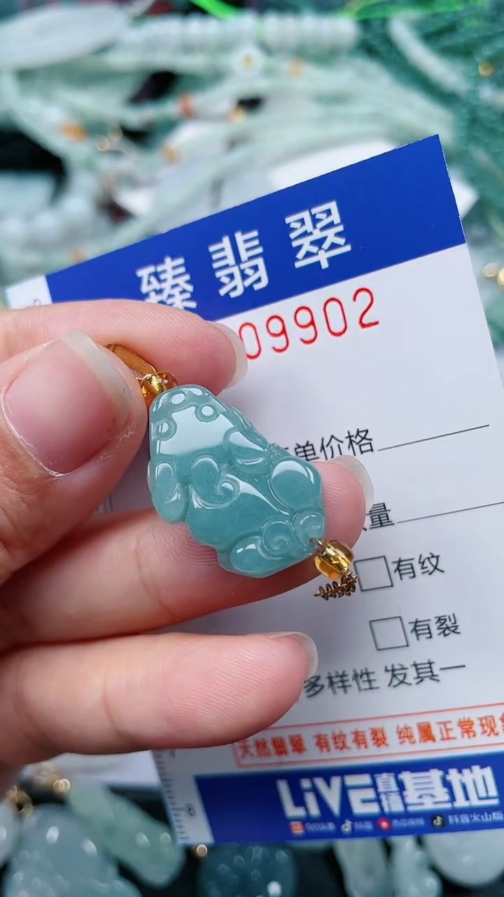 颈饰未镶嵌翡翠.0009902