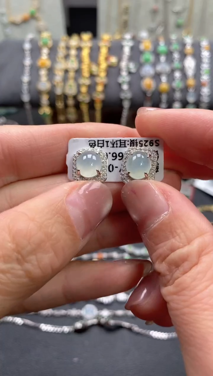 【闪购商品】翡翠戒指银S925镶嵌11111--1