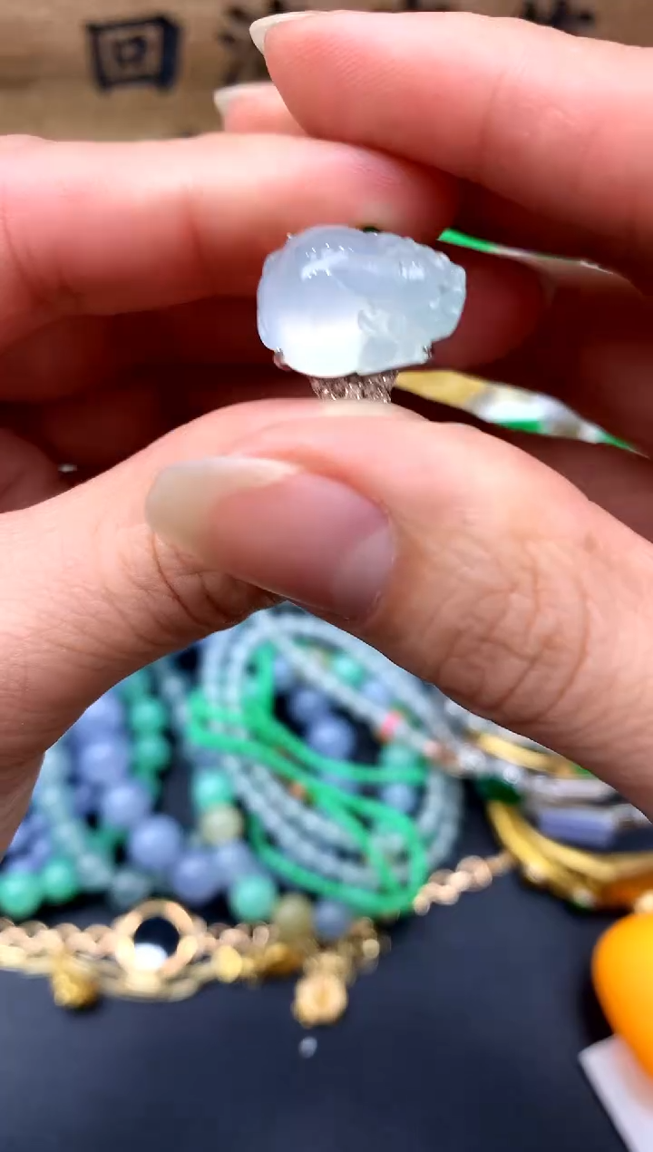 【闪购商品】翡翠戒指18K金镶嵌262-中国好珍宝