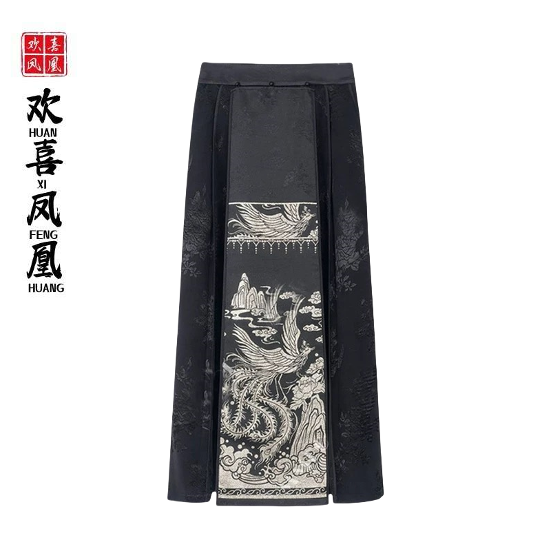 茶花梦 设计感百搭气质半身裙0426