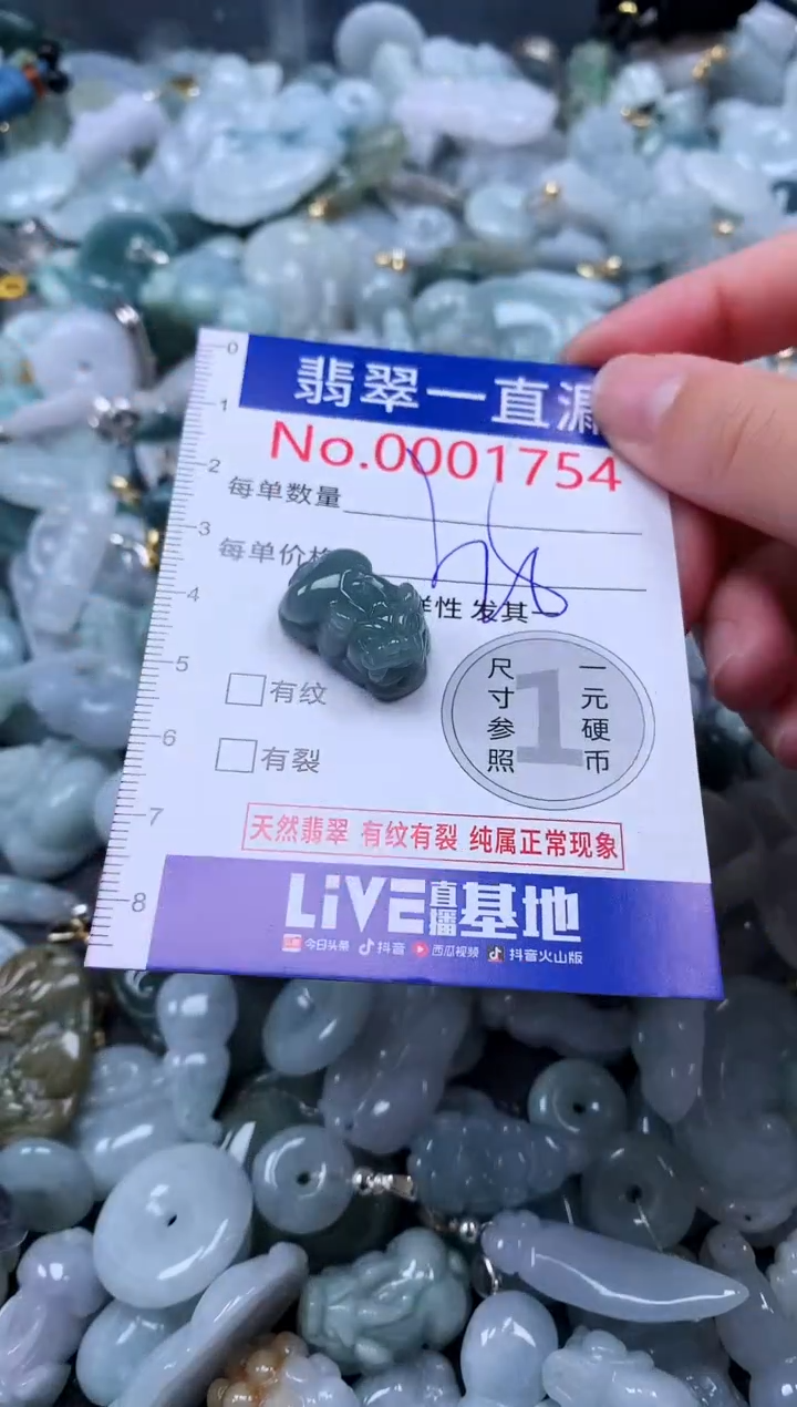 【闪购商品】翡翠吊坠(不含链)未镶嵌1754