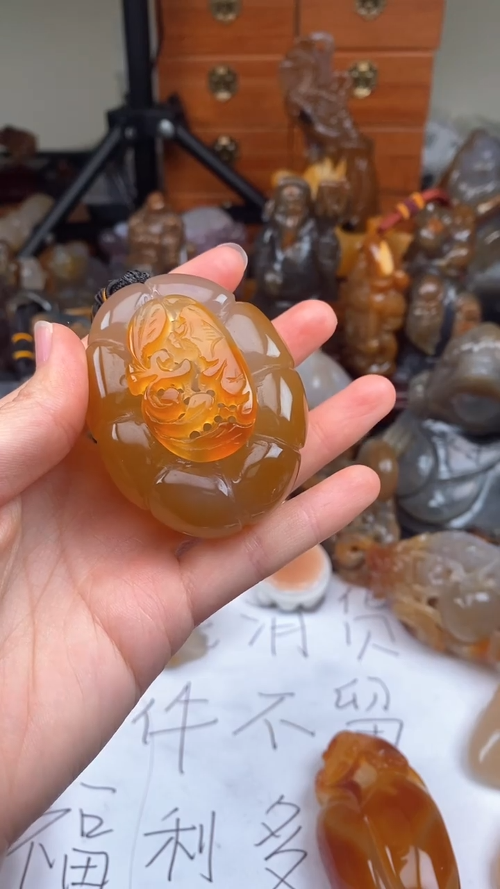 【闪购商品】玛瑙/玉髓颈饰未镶嵌AA