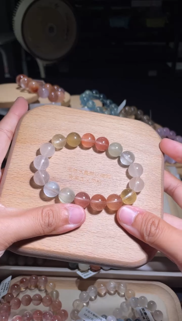 未镶嵌手链水晶106号多样性发一W11+