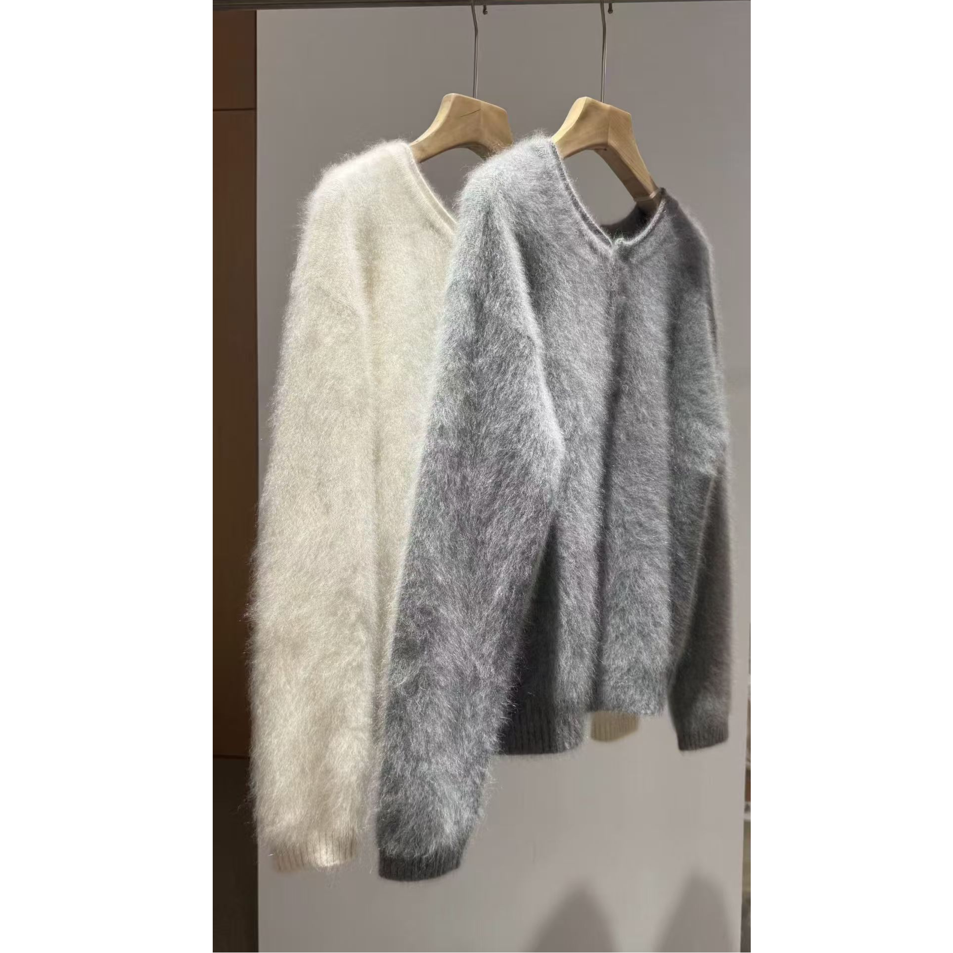 【特种动物毛毛】“知识分子”前后可穿圆领套头外套048