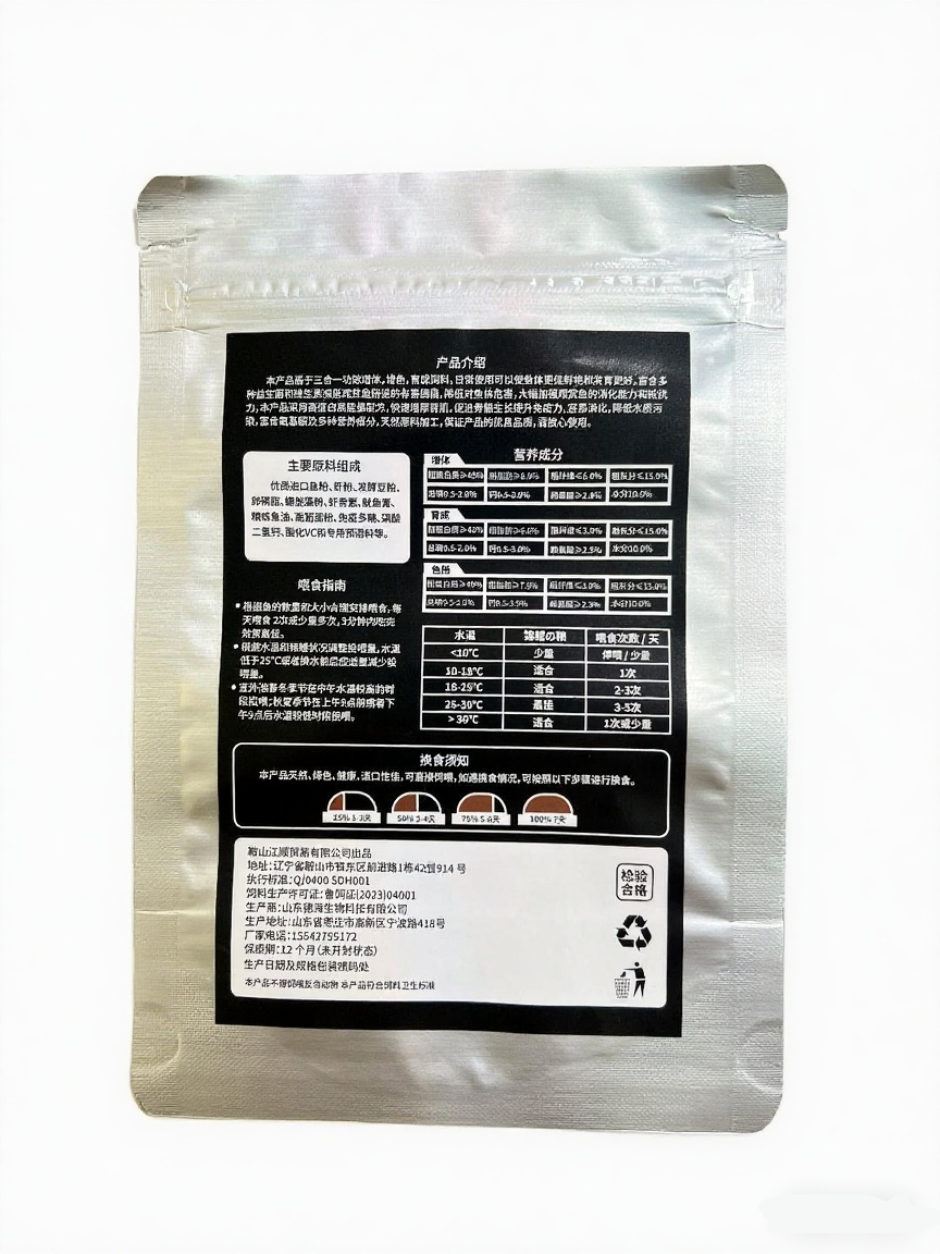 锦鲤饲料体验装100G观赏鱼粮试吃装