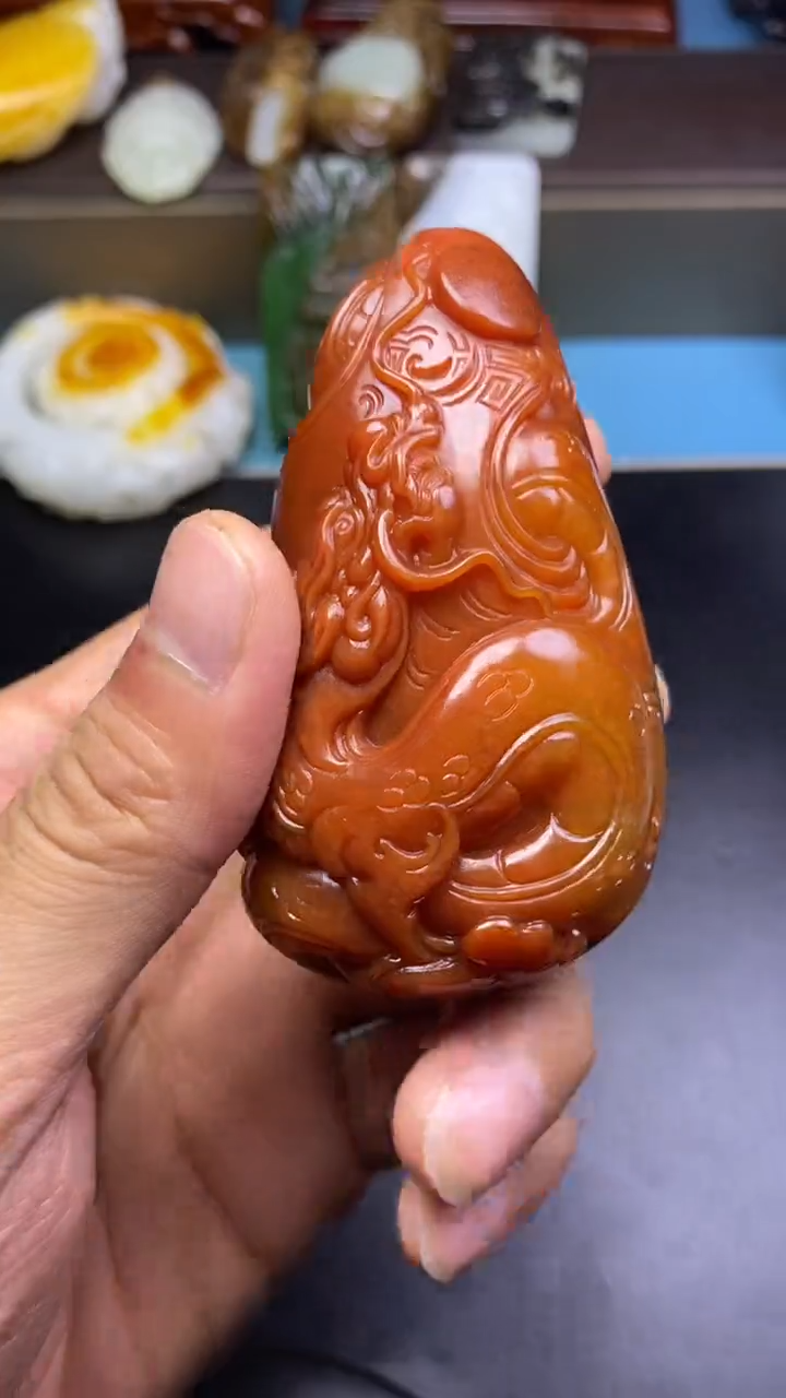 未镶嵌和田玉把件黄****…和田玉