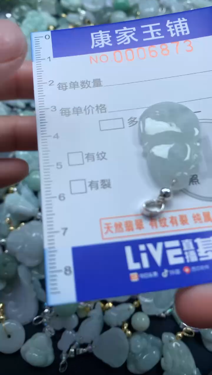 颈饰未镶嵌翡翠6873
