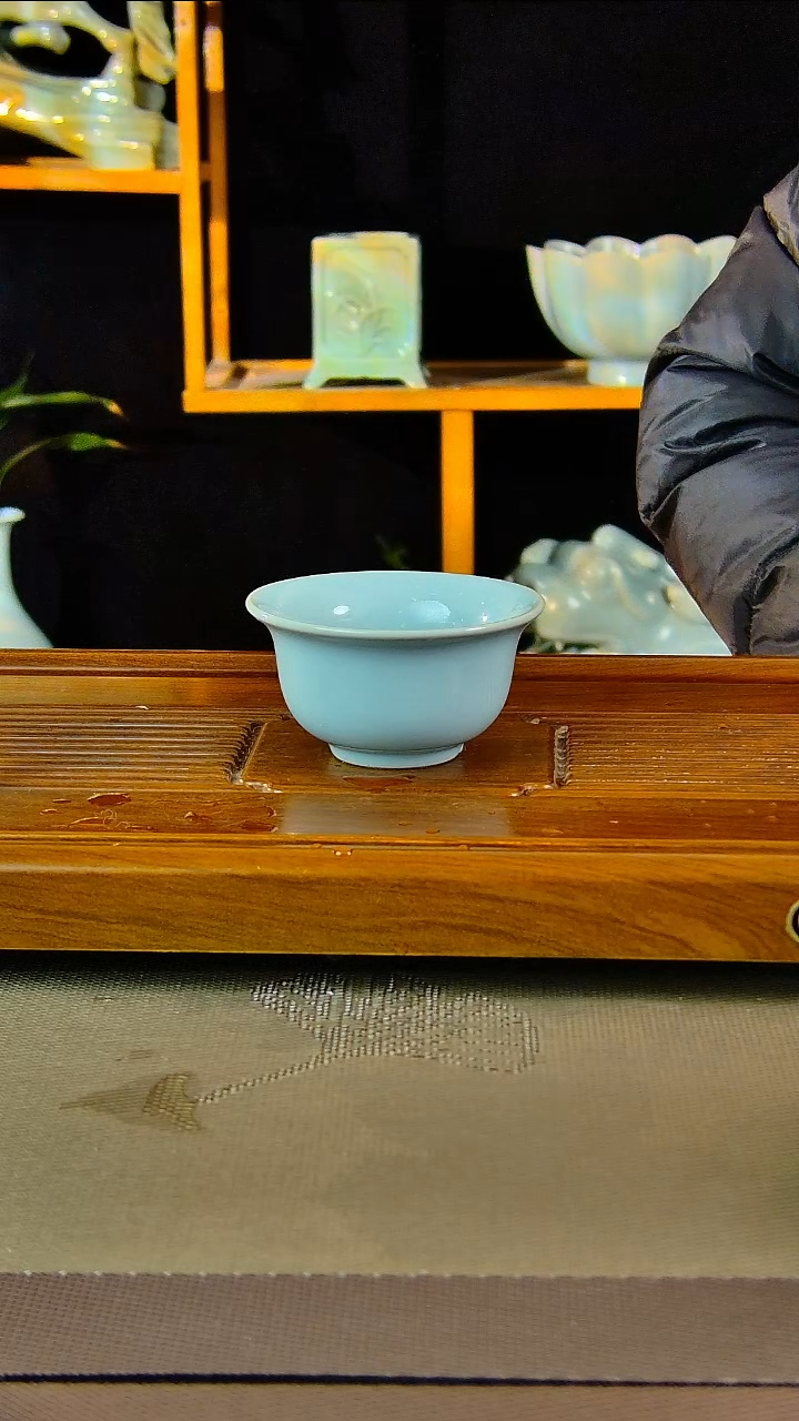 【闪购商品】婷婷专属闪购原款原釉汝瓷福利杯