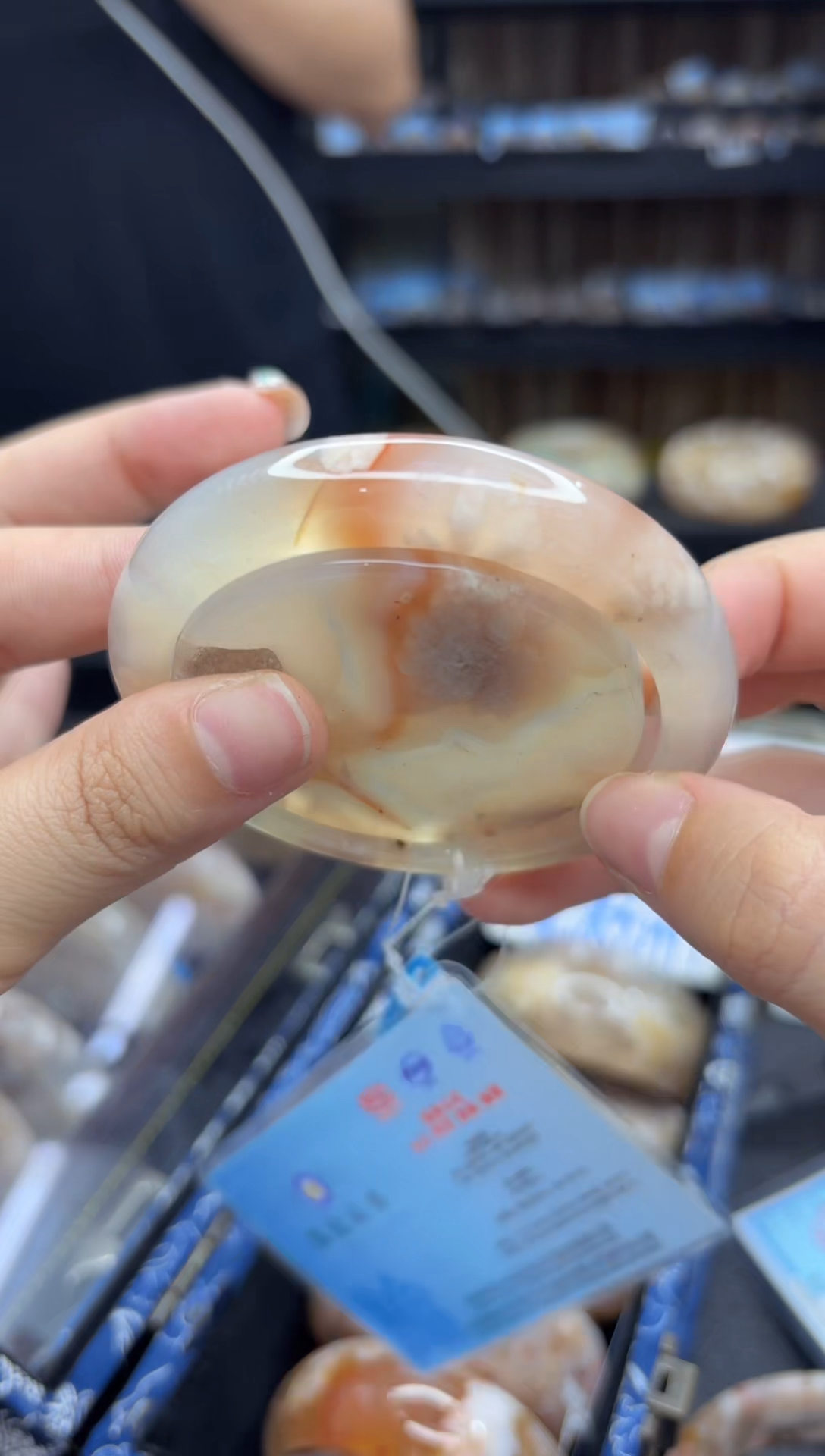 【闪购商品】石英质玉手镯未镶嵌21（57圈赠送镯心）