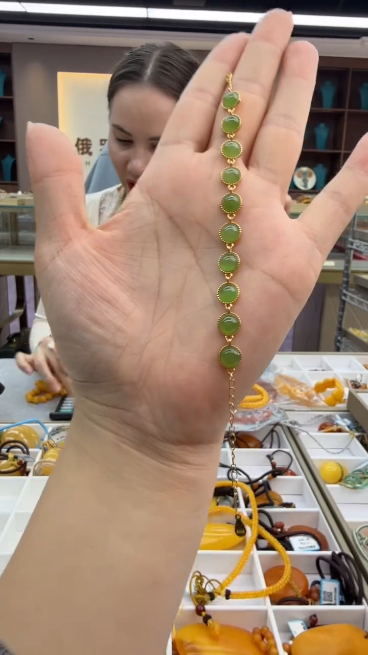 未镶嵌手链和田玉221秒拍号 假一罚三 