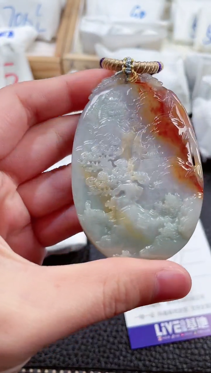 【闪购商品】翡翠颈饰未镶嵌00006993