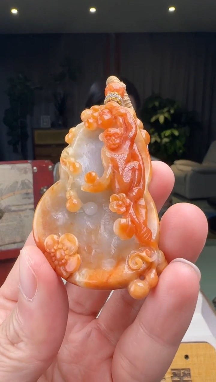 【闪购商品】翡翠吊坠(不含链)未镶嵌DY@@960Q3J12984