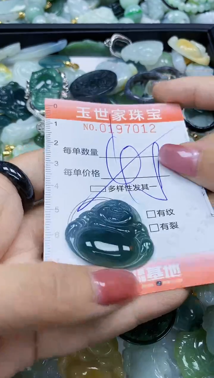 【闪购商品】翡翠颈饰未镶嵌闪购0197012多样性发其一