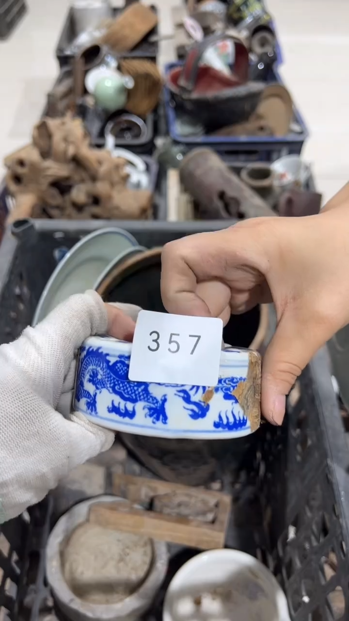 陶瓷丁工艺品摆件357