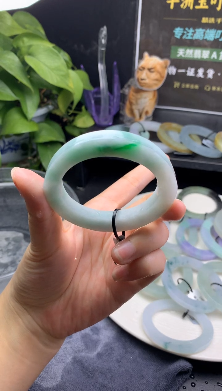 定制翡翠定制翡翠手镯未镶嵌51-57贵妃