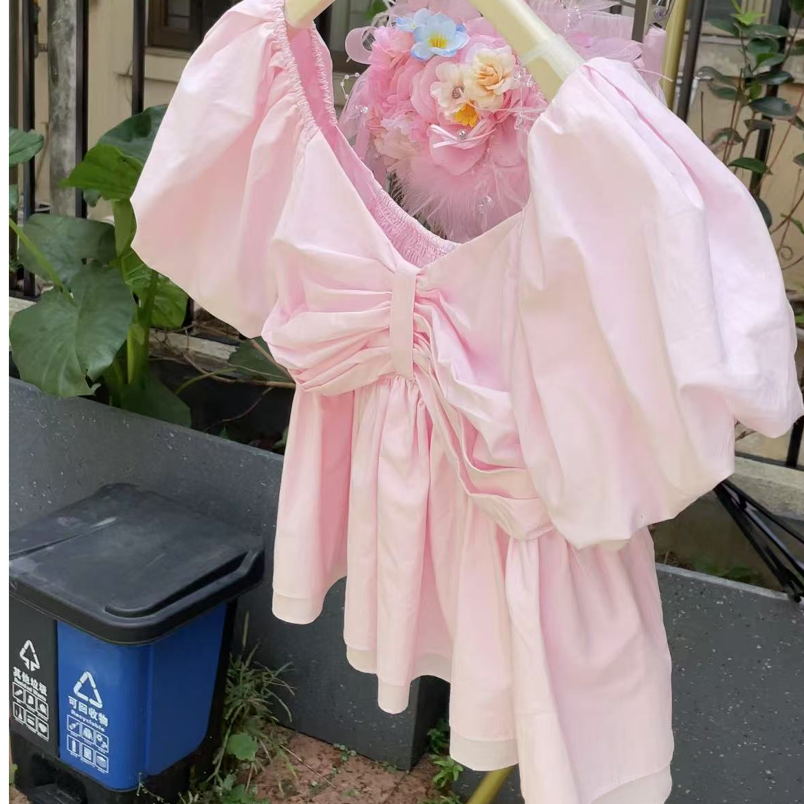 【美少女】樱花少女粉色上衣