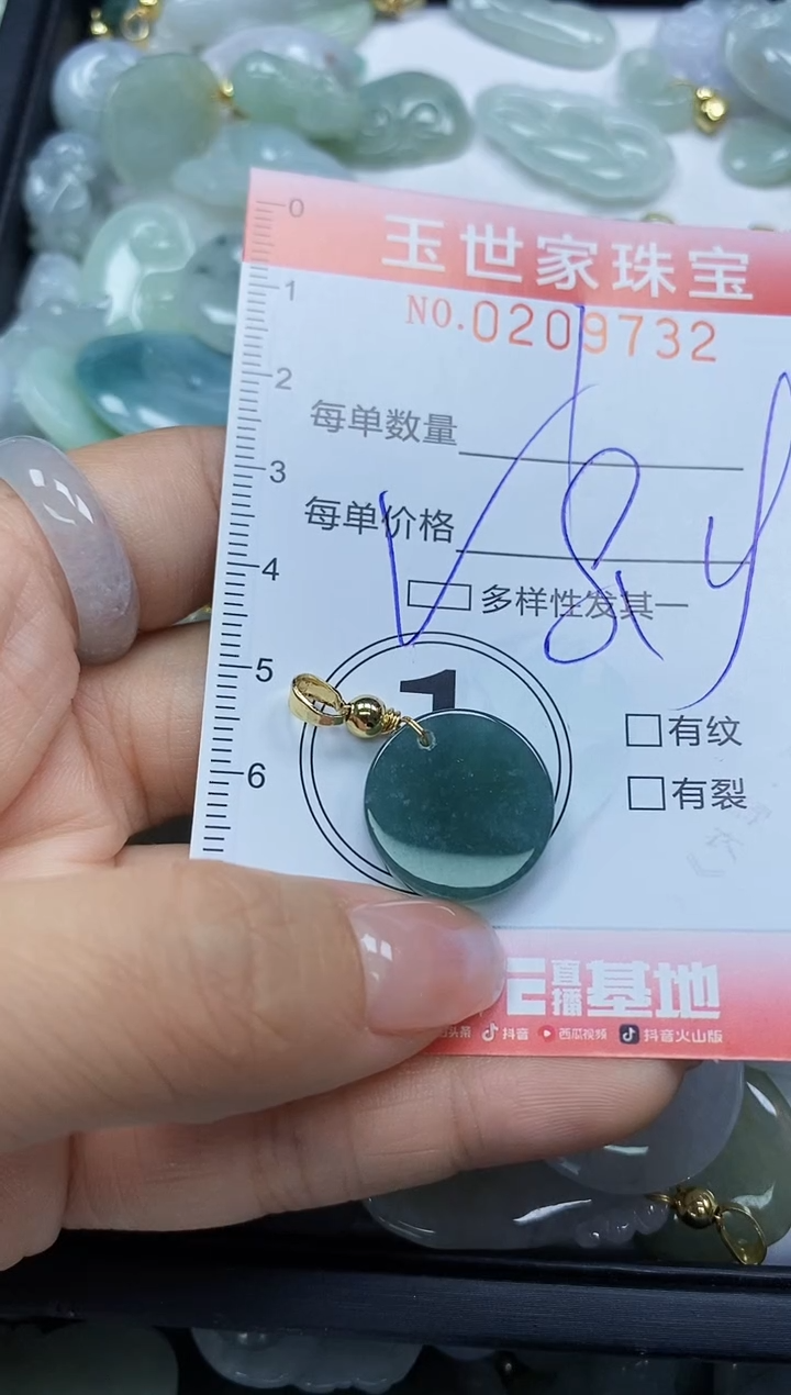 【闪购商品】翡翠颈饰未镶嵌闪购0209732多样性发其一