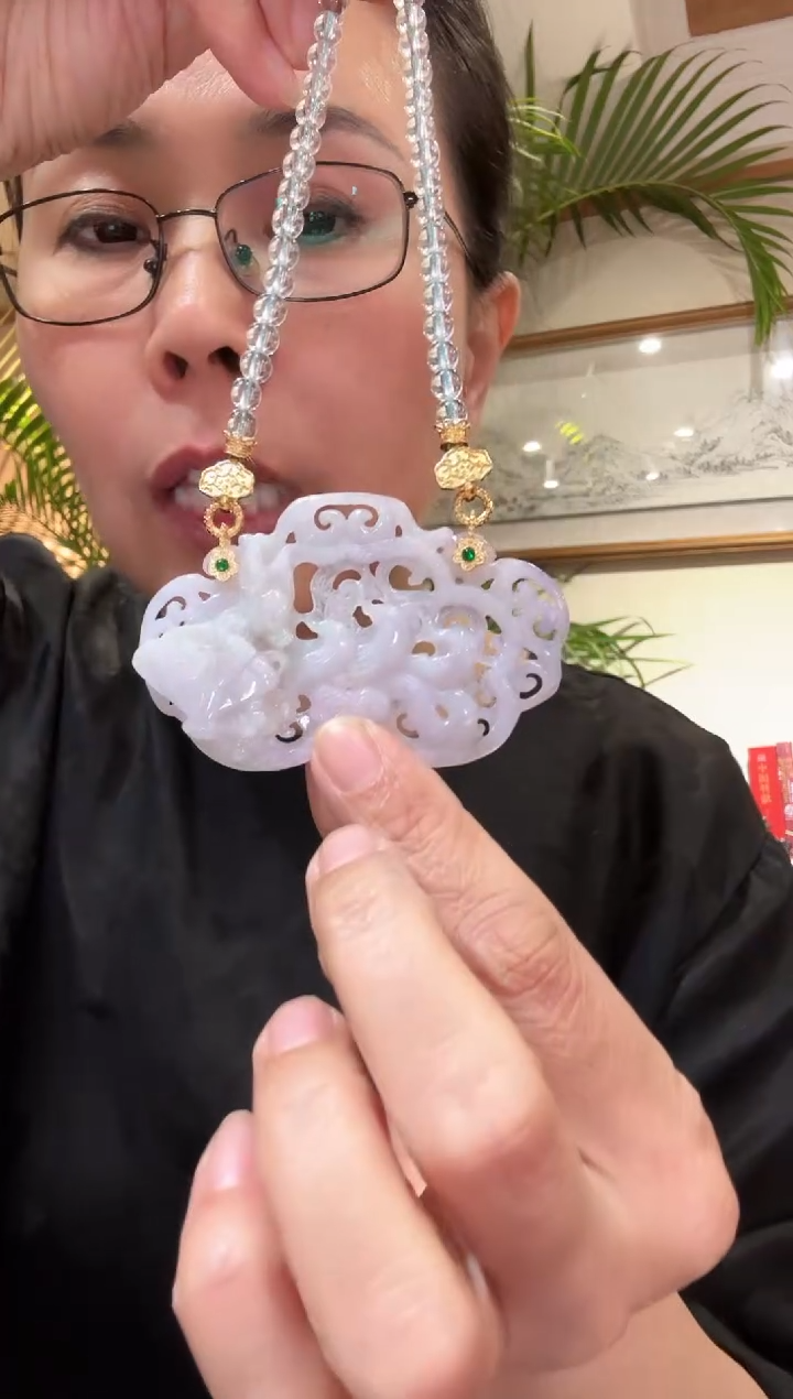 【闪购商品】翡翠颈饰未镶嵌国风