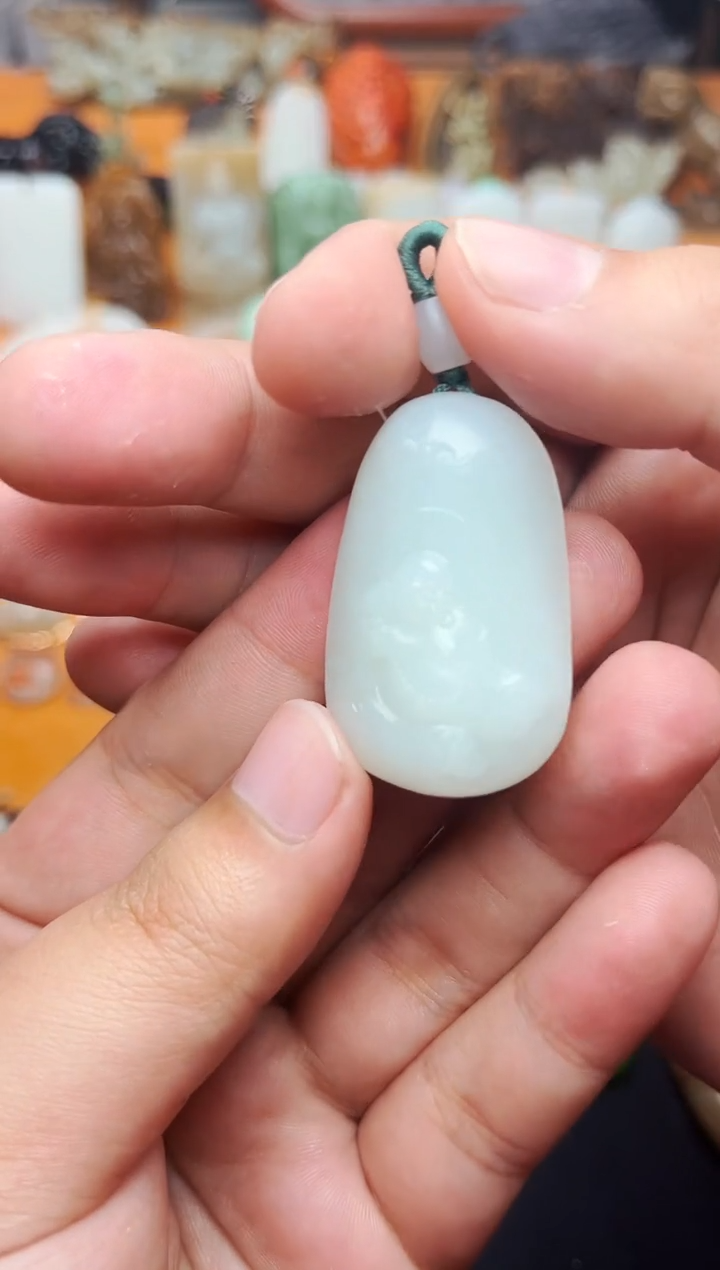 【闪购商品】和田玉颈饰未镶嵌佛公01