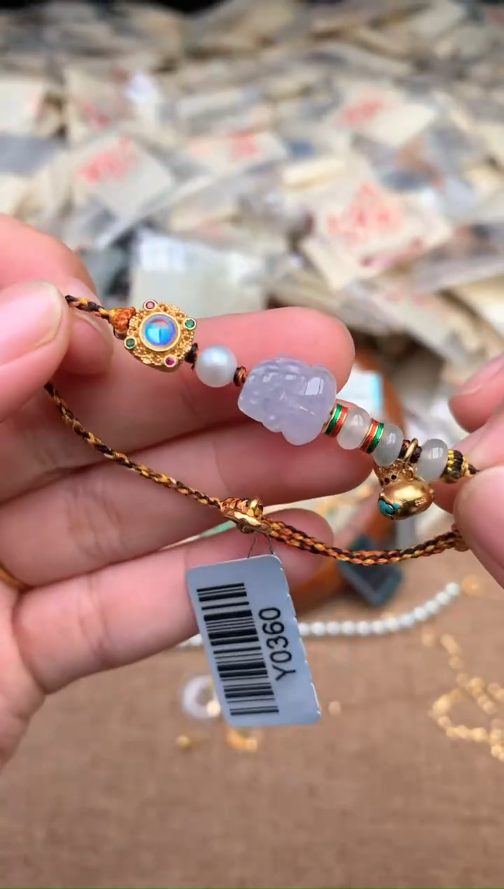 银S925镶嵌挂件翡翠— 